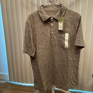 2 Goodfellow & Co gray short-sleeve Polo